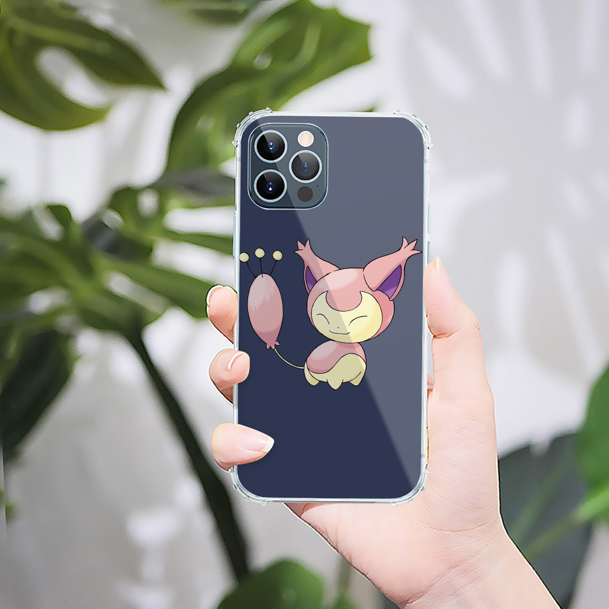 （画像用） ポケットモンスター Pokémon 【iPhone 12シリーズ対応】透明スマホケース（クリアソフトケース）